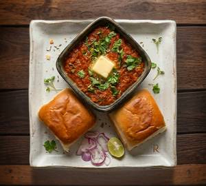 Double butter pavbhaji