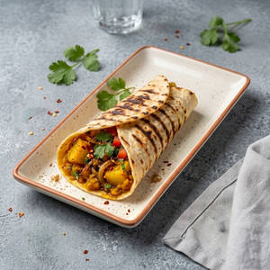 Masala Potato Wrap