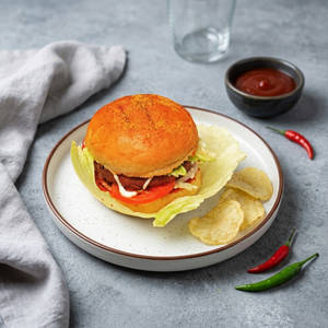Punjabi Tadka Burger
