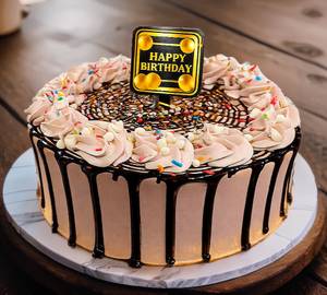 Cyramel Chocolate Cake