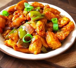 Baby corn chilli
