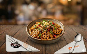 Honey Chili Lotus Stems