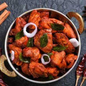 Chicken Garlic Tawa Fry