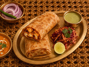 Paneer Makhani Roll