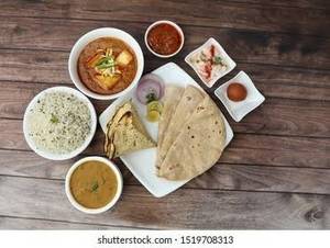 Mix Veg + Paneer Tikka Masala + 8 Roti + Jeera Rice