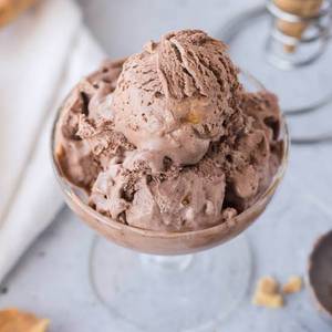 Choco caramel gelato  [100 gm]