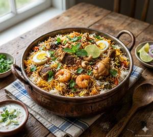 A1 special mixed biryani