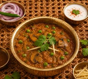 Matar Mushroom Masala