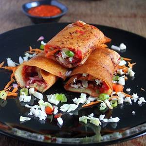 Paneer Frankie Dosa