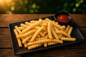 Crinkle Salted Fries