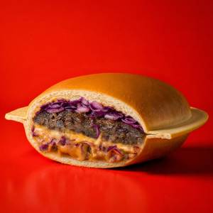 Truffle Mushroom Burger
