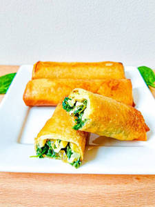 Spinach Corn  Roll