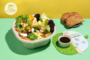 Cottage Cheese And Greens Extragavanza Salad