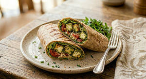 Paneer Pesto Wrap