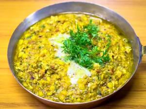 Mixed Dal Egg Tadka