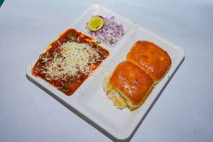 Cheesy Pav Bhaji [2 Pav]