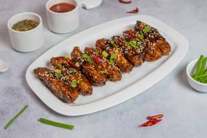 Honey Glazed Chicken Wings [8 Pieces]