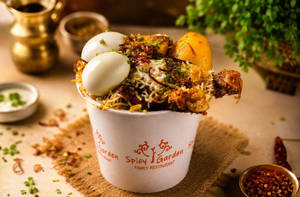 Special Hydrabadi Chicken Dum Biriyani
