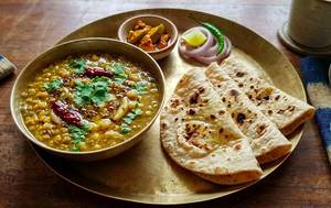 Mix Dal Tadka + 3 Tawa Roti                  