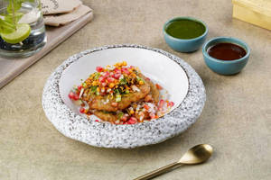 Sweet Potato And Sabudana Tikki Chaat ( Vegan / Gluten Free )