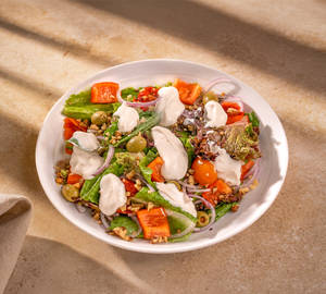 Smoked Vinaigrette Salad (Vegan)