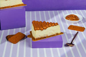 Biscoff Cheesecake Slice