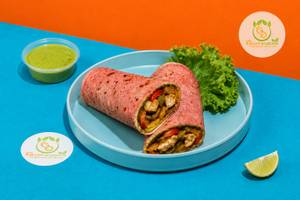 Barbeque Paneer Roll