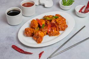 Chicken In Red Devil Sauce (10pcs)