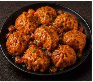 Veg. Chilli Momo (08 Pcs.)
