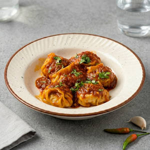 Paneer Pan Tossed Momos
