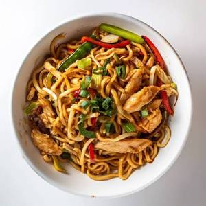 Chicken Pan Fried Hakka Noodles Non Veg(400 Gms)