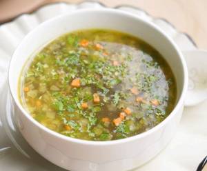 Lemon coriander soup