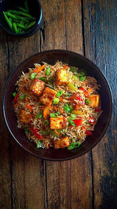 Paneer Schezwan Rice