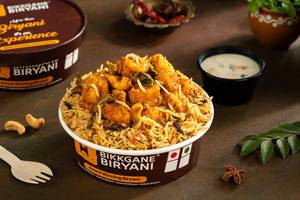 Andhra Special Paneer Biryani Bowl - 500ml