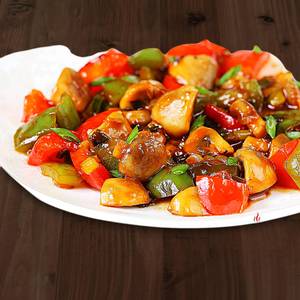 Chilli Mushroom Dry