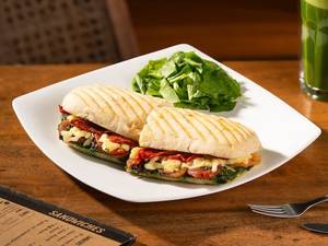 Panini Sandwich With Grilled Chicken