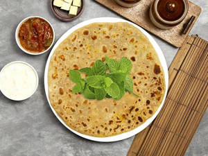 Mint Pudina Paratha
