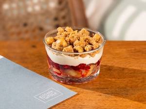 Apple Raspberry Crumble