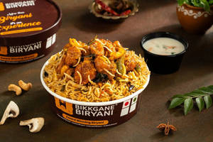 Andhra Special Mushroom Biryani