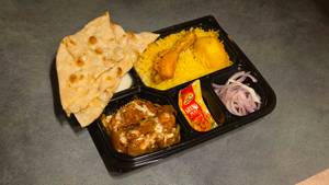 Kolkata Chicken Biryani Thali [ Serve 1 ]