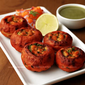 Stuffed Mushroom Tikka
