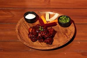 Baked Drunken Chicken Wings
