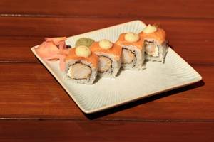Cheesy Salmon & Prawn