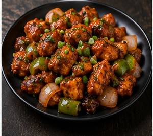 Boneless Chicken Chilli [Half 8 Pcs]