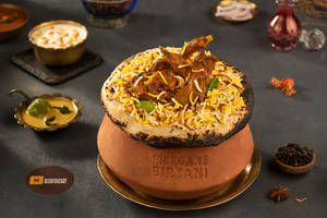 Handi Mutton Dum Hyderabadi Biryani