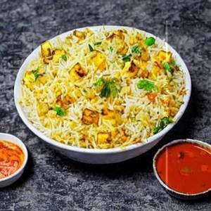 Paneer fried jeera rice