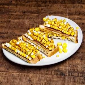 Paneer & Corn Open Sandwich