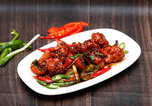 Chilly Chiken With Bone[ 8 psc ]