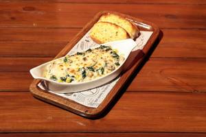 Mushroom Spinach & Corn Au Gratin
