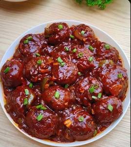 Chilli garlic manchurian